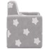 Sofá para niños felpa suave gris claro con