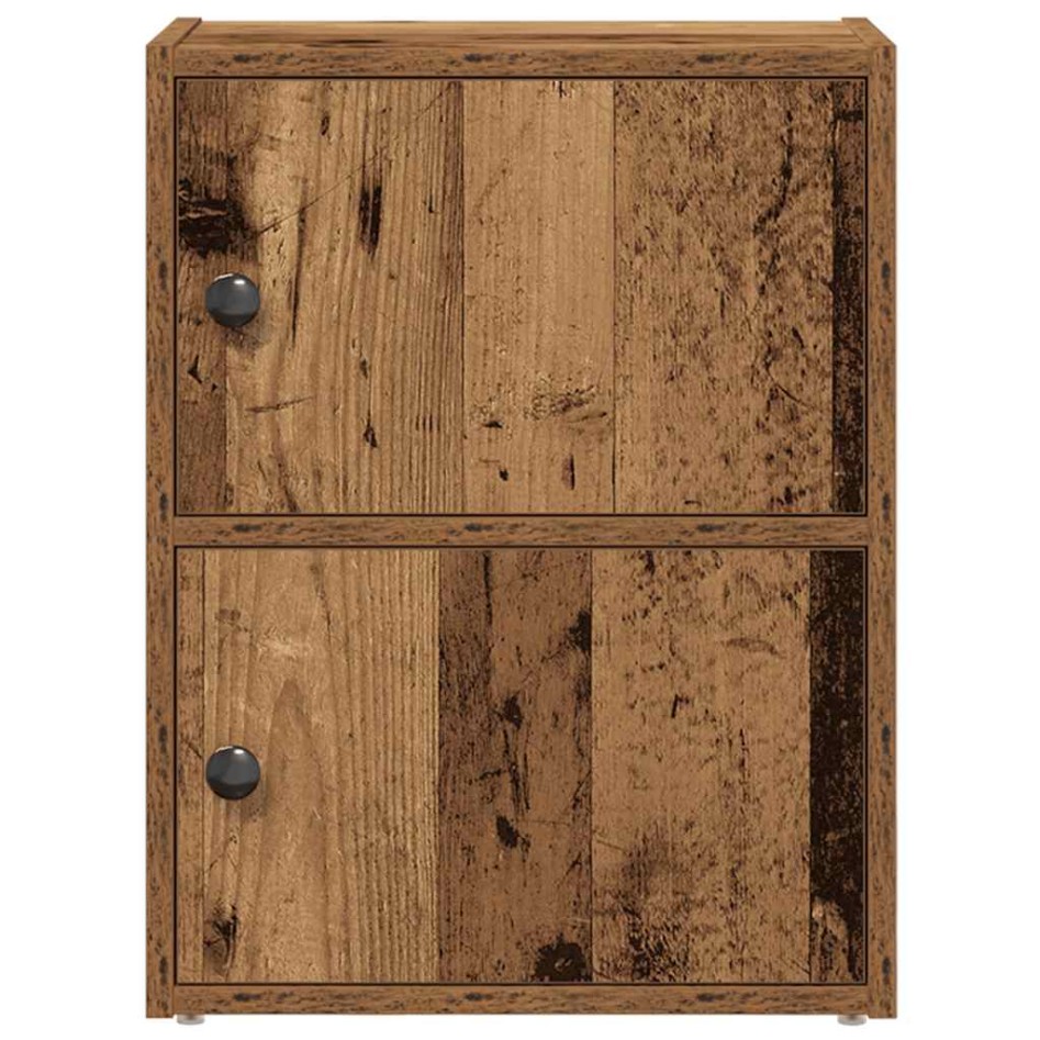 Estantería madera de ingeniería color envejecido 40x24x52