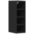 Armario colgante de cocina contrachapada negro 20x29,5x60