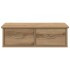 Armario pared madera de ingeniería roble artesano 60x26x18,5