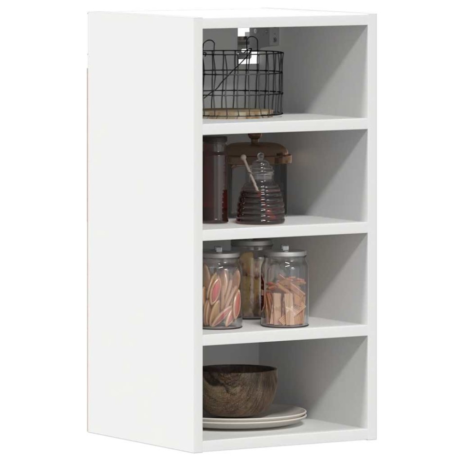 Armario colgante cocina contrachapada blanco 30x29,5x60