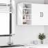 Armario colgante cocina contrachapada blanco 30x29,5x60