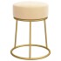 Hocker redondo terciopelo