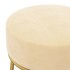 Hocker redondo terciopelo