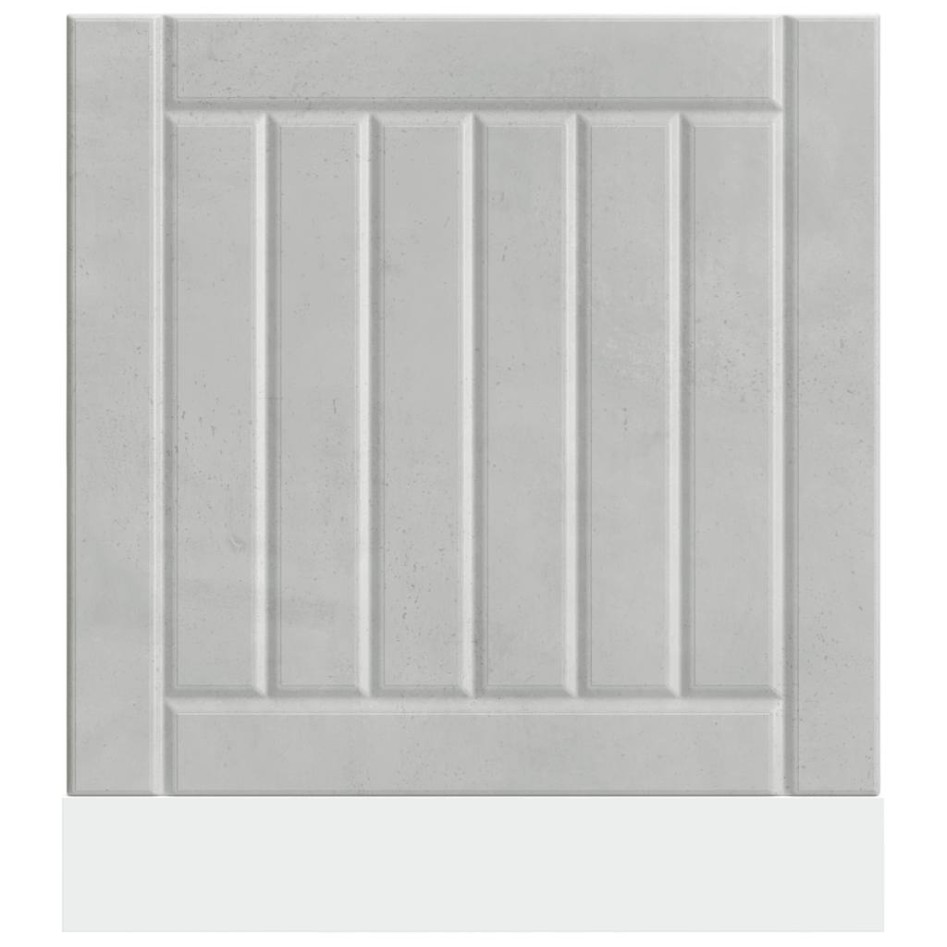 Panel lavavajillas Lucca madera contrachapada gris