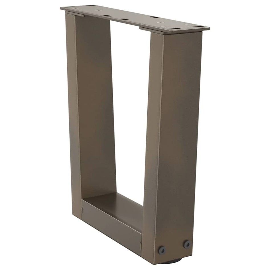 Patas para mesa de comedor en forma de V 2 uds acero