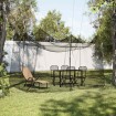 Mosquitera de interior/exterior 156 malla negra 300x300x250 cm