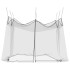 Mosquitera de interior/exterior 156 malla negra 300x300x250