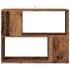 Estantería/divisor de espacios madera envejecida 80x24x63