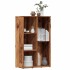 Estantería madera de ingeniería envejecida 50x25x80