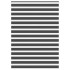 Estor cebra negro 155x230 cm tejido ancho 150,9 cm