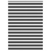 Estor cebra negro 155x230 cm tejido ancho 150,9 cm poliéster
