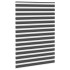 Estor cebra negro 155x230 cm tejido ancho 150,9 cm