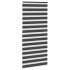 Estor cebra negro 115x200 cm tejido ancho 110,9 cm