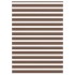 Estor cebra marrón 160x200 cm tejido ancho 155,9 cm