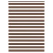 Estor cebra marrón 160x200 cm tejido ancho 155,9 cm poliéster
