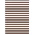 Estor cebra marrón 165x230 cm tejido ancho 160,9 cm