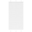 Estor Plisado blanco 105x200 cm Tela Ancho 104,4 cm Poliéster