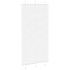 Estor Plisado blanco 105x200 cm Tela Ancho 104,4 cm