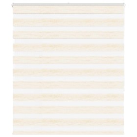 Estor cebra beige mármol tejido ancho 130,9 cm