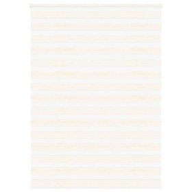 Estor cebra beige mármol tejido ancho 150,9 cm