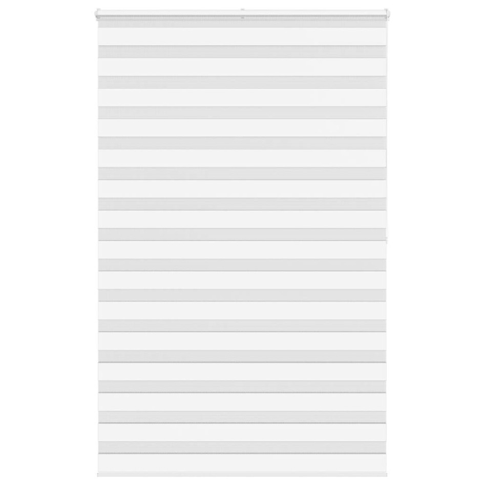 Estor cebra blanco 140x200 cm tejido ancho 135,9 cm