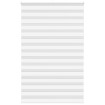 Estor cebra blanco 140x200 cm tejido ancho 135,9 cm poliéster