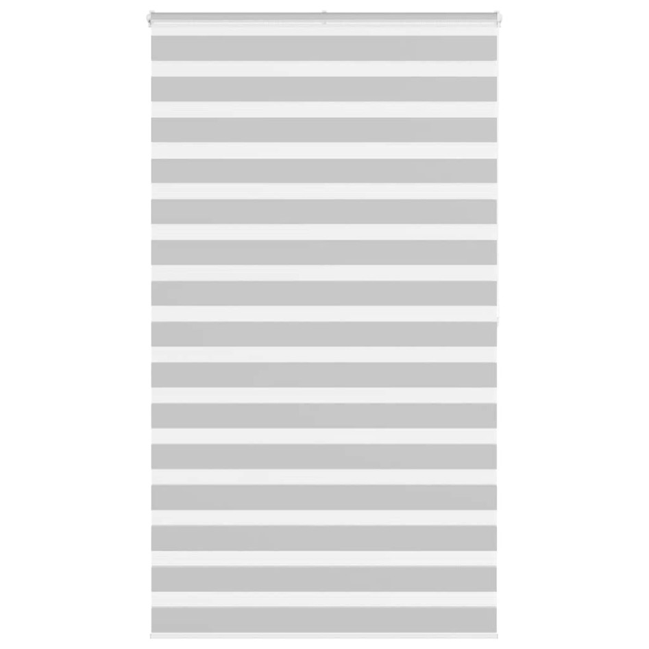 Estor cebra gris claro 120x200cm tejido ancho 115,9cm