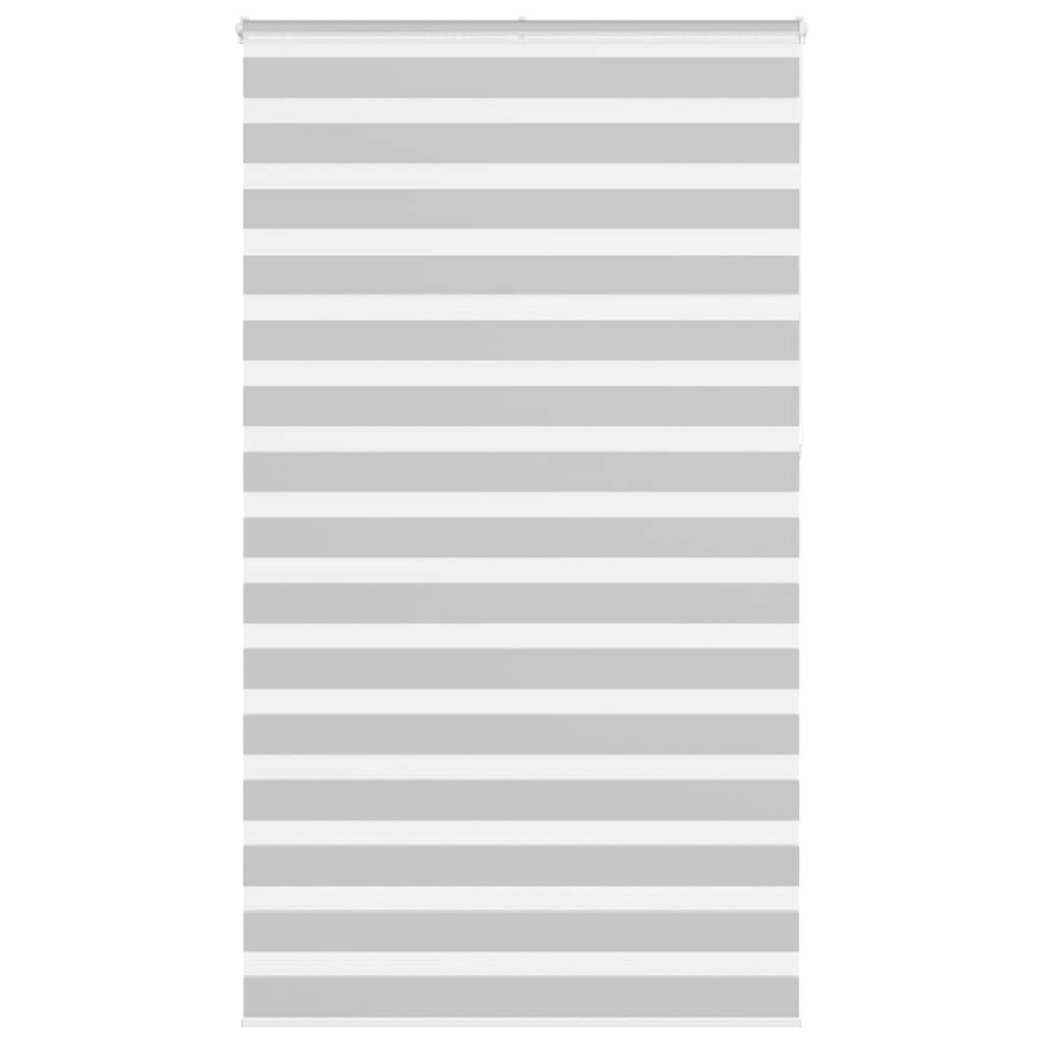 Estor cebra gris claro 120x230cm tejido ancho 115,9cm