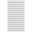 Estor cebra gris claro 120x230cm tejido ancho 115,9cm poliéster