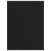 Felpudo negro 90x120 cm