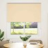 Estor Enrollable Opaco Beige 130x130 cm Tela Ancho 126,6