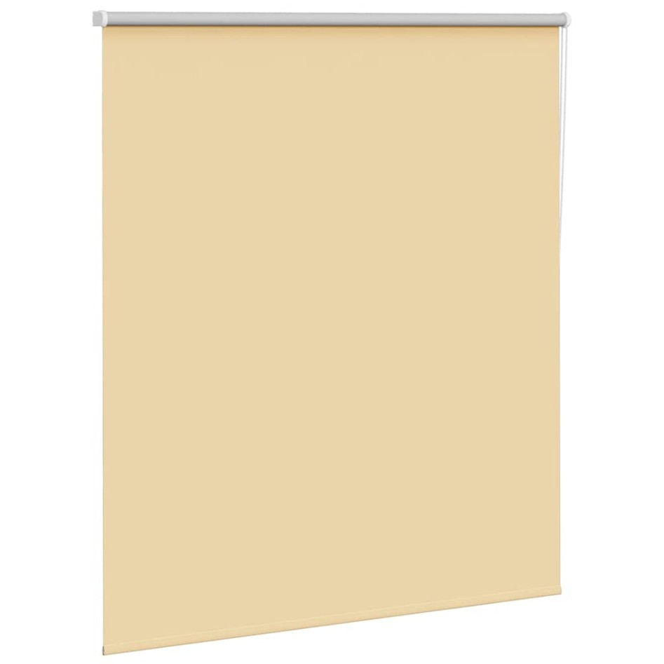 Estor Enrollable Opaco Beige 130x130 cm Tela Ancho 126,6