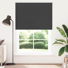 Estor Enrollable Opaco negro 155x210 cm Tela Ancho 151,6