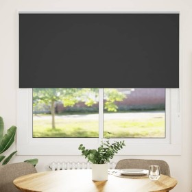 Estor Enrollable Opaco negro 165x150 cm Tela Ancho 161,6