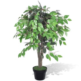 Planta artificial árbol ficus con macetero 90