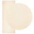 Alfombra de pelo corto suave lavable HUARTE crema 80x200