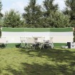 Cortaviento de camping impermeable verde 508x130 cm