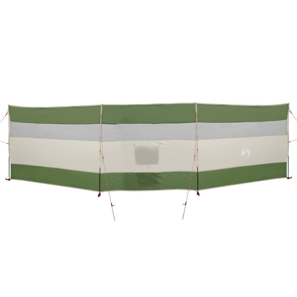Cortaviento de camping impermeable verde 508x130