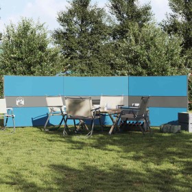 Cortaviento de camping impermeable azul 490x123