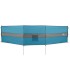 Cortaviento de camping impermeable azul 490x123