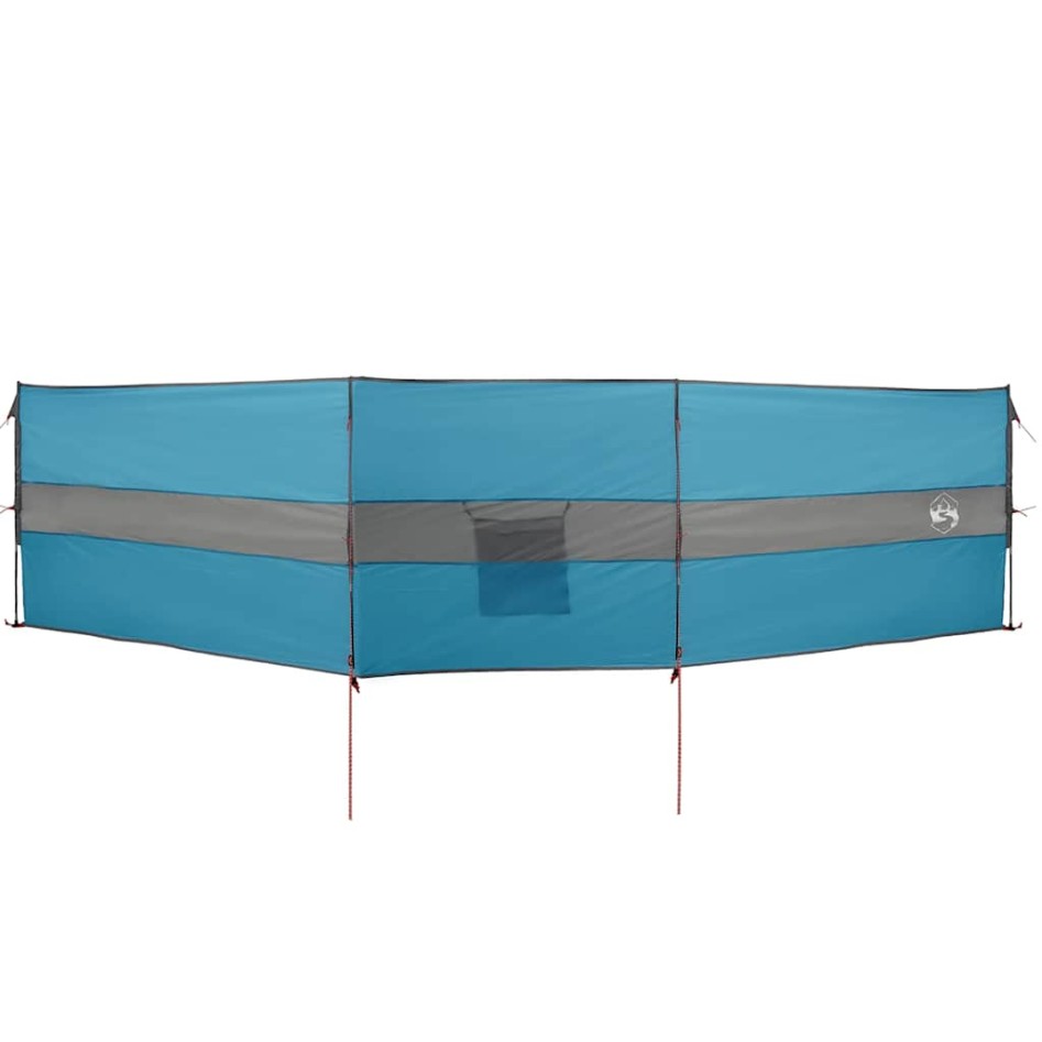 Cortaviento de camping impermeable azul 490x123