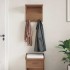 Perchero de pared SANDNES madera maciza pino
