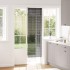 Cortina para puerta insectos gris claro 56x185cm