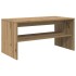Mueble de TV madera de ingeniería roble artesanal 80x40x40