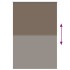 Estor Enrollable Opaco Color Café 155x230cm Tela Ancho