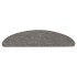 Alfombrilla autoadhesiva escalera 20 uds gris 65x22,5x3,5