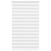 Estor cebra blanco 125x230 cm tejido ancho 120,9 cm poliéster