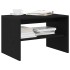 Mueble de TV madera de ingeniería roble negro 60x40x40
