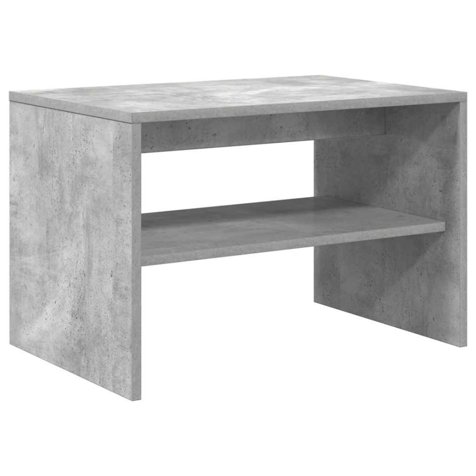 Mueble de TV madera de ingeniería gris hormigón 60x40x40